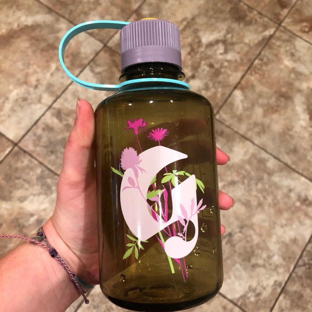Glossier water bottle